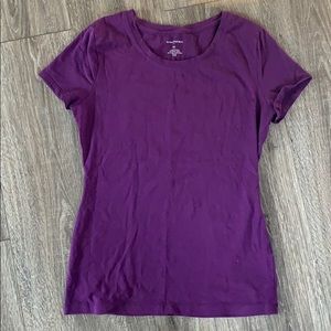 Banana Republic purple tee